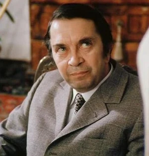 Wolfgang Kieling on the first episode of Derrick in 1974