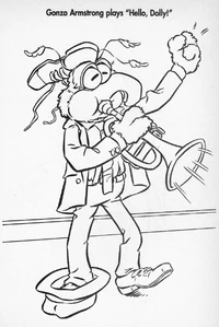 Gonzo as Louis Armstrong