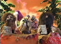 Cavepeople in Great Moments in Business History