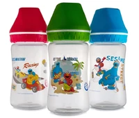 8 oz wide-neck feeding bottles