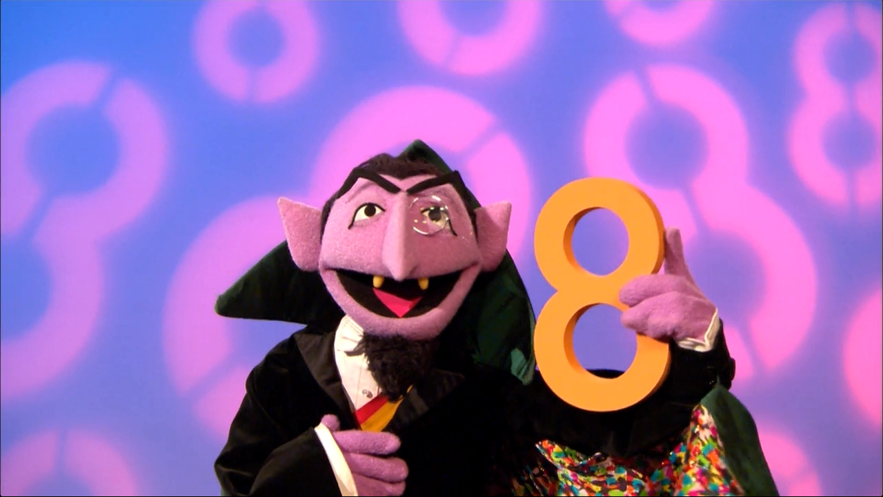 count dracula sesame street gif