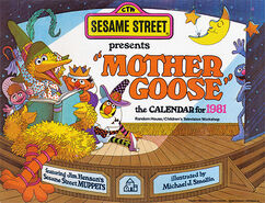 The Sesame Street 1981 Mother Goose Calendar 1981