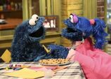 Cookie Monster and his Mommy in Episode 4618.