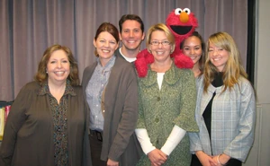 Elmo with the These Days crew