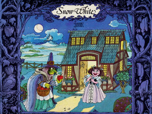 1977 calendar Snow White