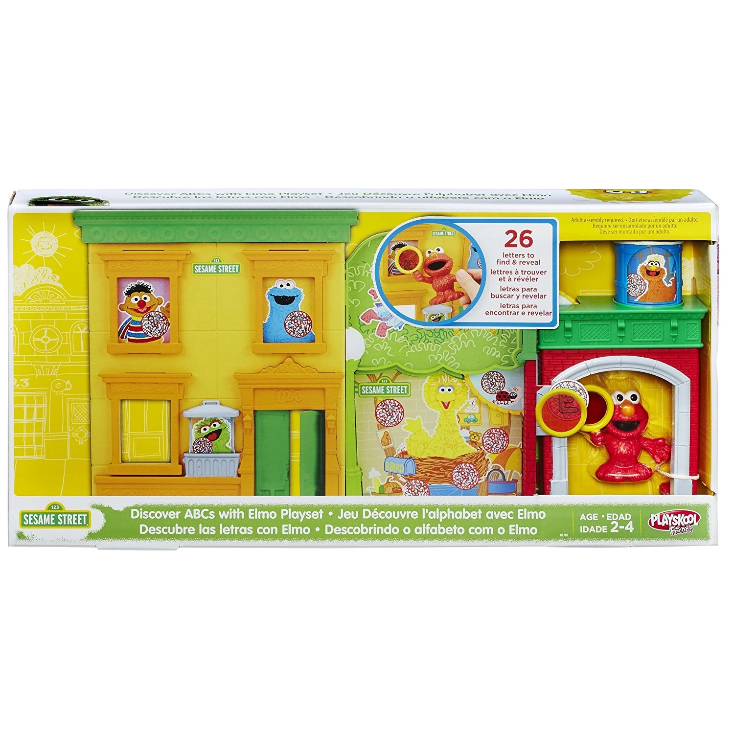 elmo playset