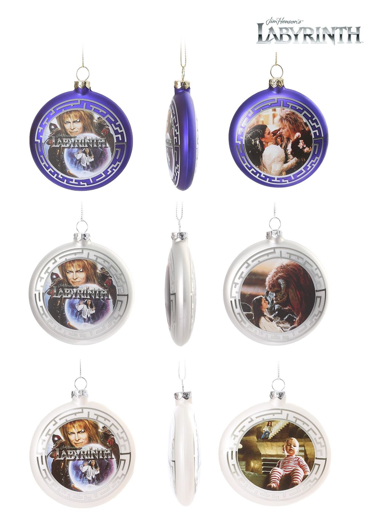 Labyrinth Christmas Ornament 