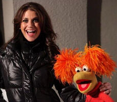 With Red Fraggle at Kitson in 2009