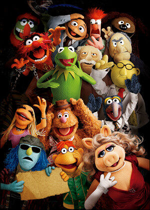 muppets movie characters