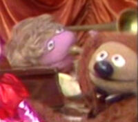 Performing behind Rowlf in the "Ti-Pi-Tin" number