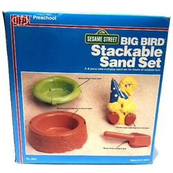 Big Bird Stackable Sand Set-2