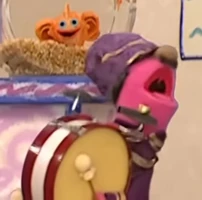 tiny drummer in Elmo's World: Ears