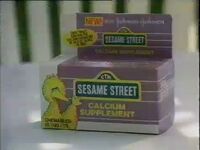 Sesame Street calcium supplement