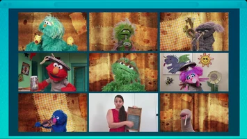 "A Grouchy Song (Fallacaro)" (with Grundgetta, Rosita, Elmo, Abby, Grover, Nina, and a grouch)