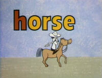 H for Horse (First: Episode 1815)