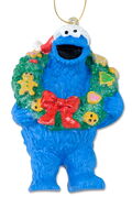 Cookie Monster wreath ornament (2009) SE2901
