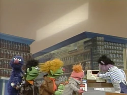 Grover at the Supermarket