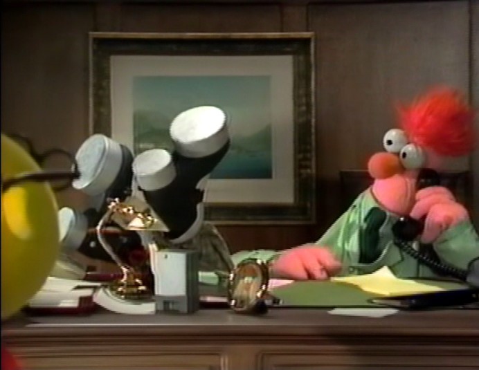 beaker muppets fire