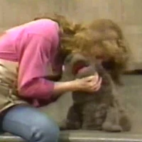 Alison Bartlett (Gina) & WolfgangSesame Street Episode 2960