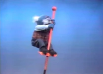 Professor Hastings in a lesson on "up" and "down".