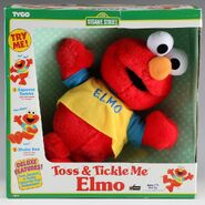 Toss and Tickle Me Elmo