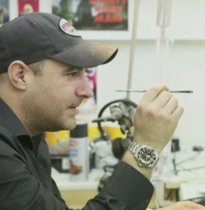 Ivan Manzella during work on The Force Awakens