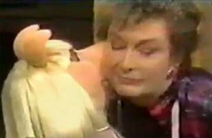 Susan Brookes & Miss PiggyThis Morning