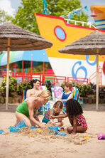 Sesameplace-island.jpg (126 KB) Sand Castle BeachOpened in 1990