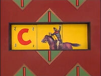 "Wild West Letter C"