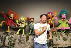 John Tartaglia and the Fraggles