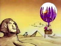 The Sphinx and Pyramids in Egypt