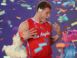 Blake Griffin, the Los Angeles Clippers: Sesame Street season 43, 2012