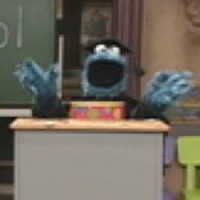 Cookie Monster in Sesame Street (Japan)