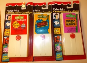 Fisher-price cartoon viewer cartridges