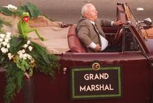 Kermit as the Grand Marshal