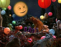 Luna Bear in the Big Blue House