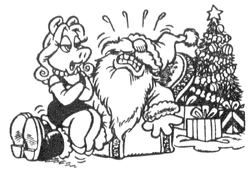 Santa strip 1984-12-24