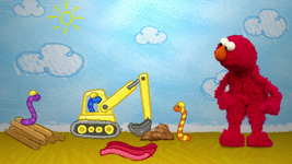 Slimey Elmo's World "Building Things"