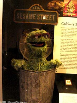 oscar the grouch pissed