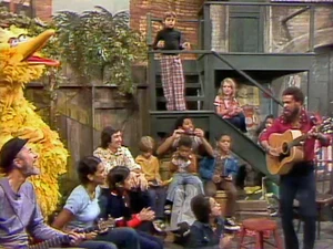 Jimmy Collier leads the cast in a musical version of the poem in .