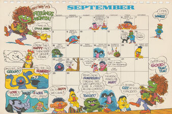 The Sesame Street 1974 Activity Calendar | Muppet Wiki | Fandom