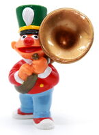 Ernie with a tuba