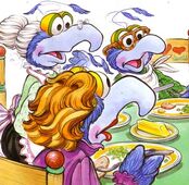 Gonzo's grandma, aunt Grace, and cousin Gander