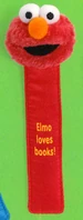 Elmo, "Elmo loves books!"