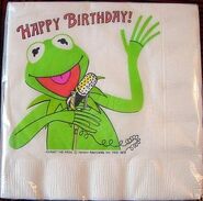 Hallmark1978KermitBirthdayNapkins