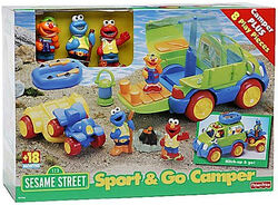 Sesame street camper playset shop
