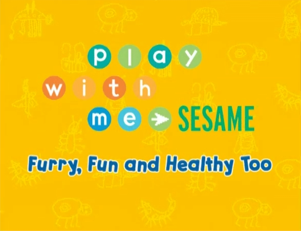 PLAY WITH ME Sesame - Furry, Fun and Healthy Too! (DVD, 2006