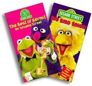 VHS1999 Sony Wonder Double feature with Big Bird Sings! ASIN B00000JNTM[1]