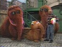 Episode 3775Mommy Snuffleupagus leaves her children with babysitter Gordon while she attends a meeting.