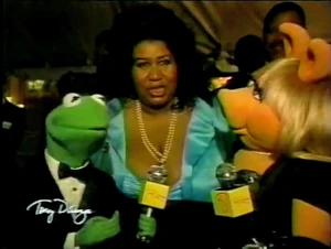 Aretha Franklin Kermit Piggy